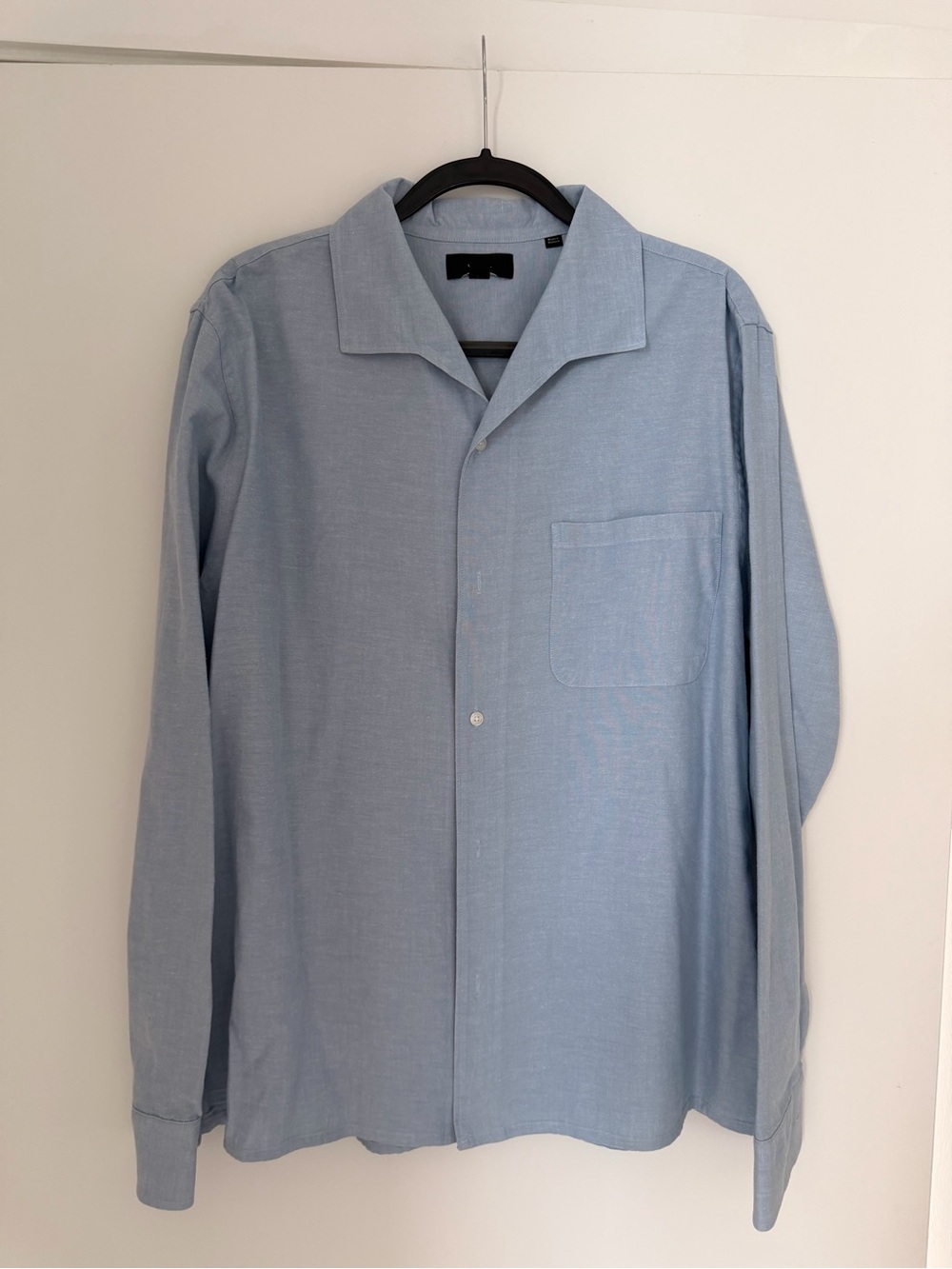 Vince Light Blue Casual Button-Down Shirt